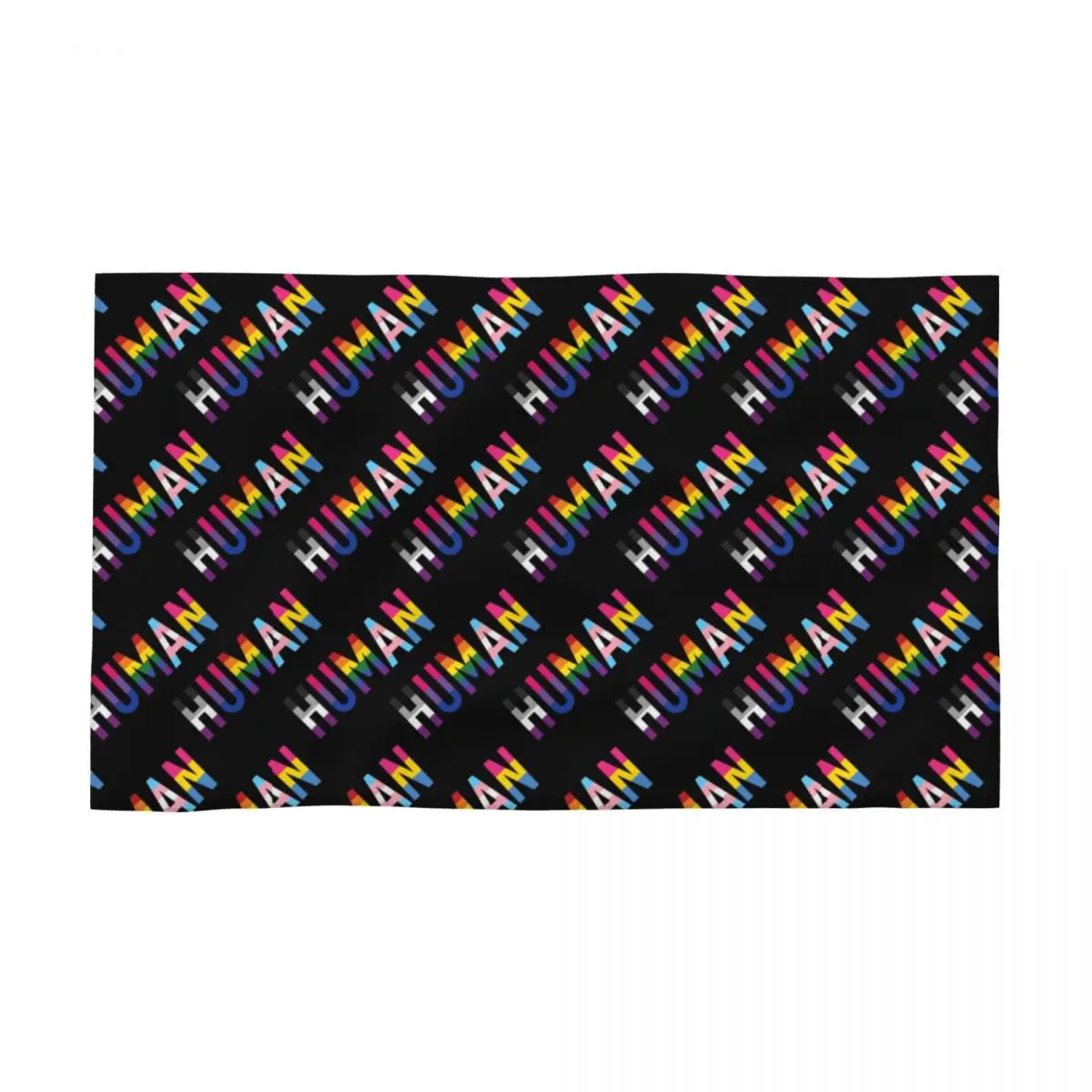 Custom Human Gay Pride Bath Pool Beach Towel 100% Coton Face Towels