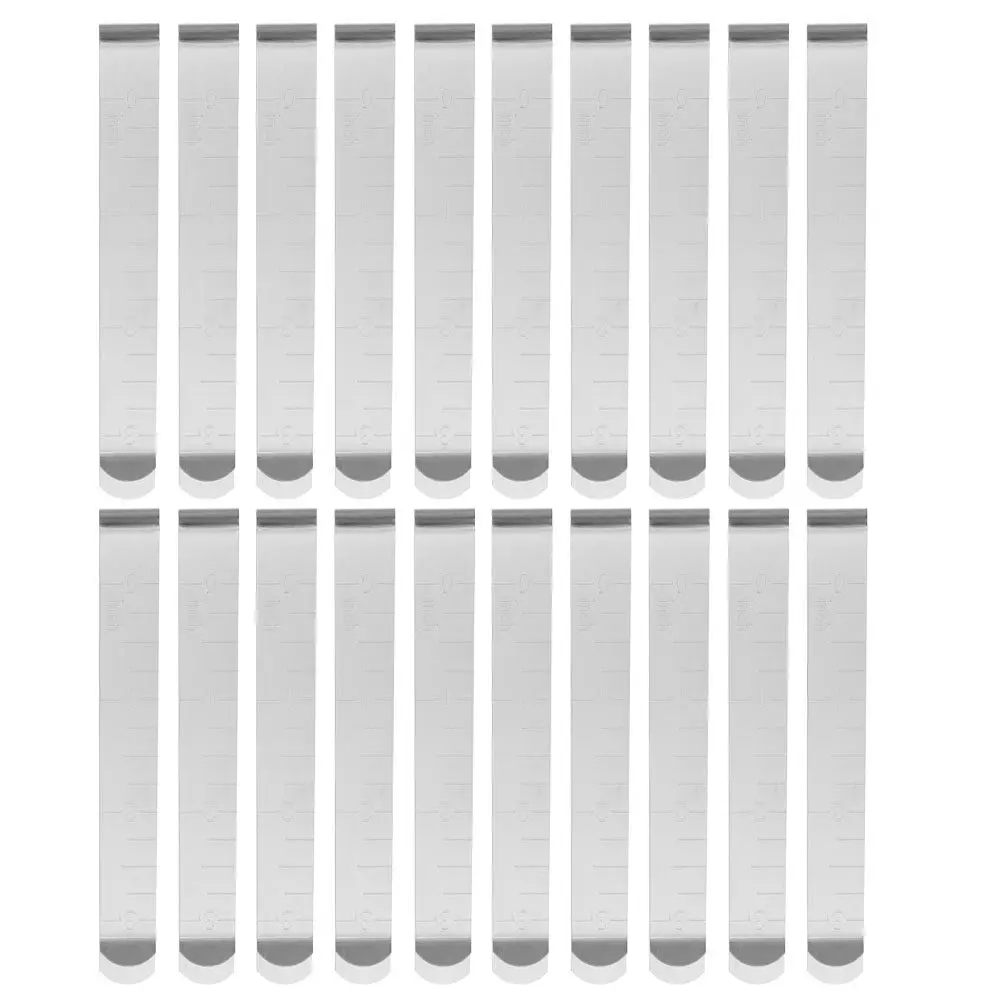 20pcs Stainless Steel Marshmallow Stabilizer Clips for Candy Floss Machine – Heavy-Duty Rustproof Mesh Fixing