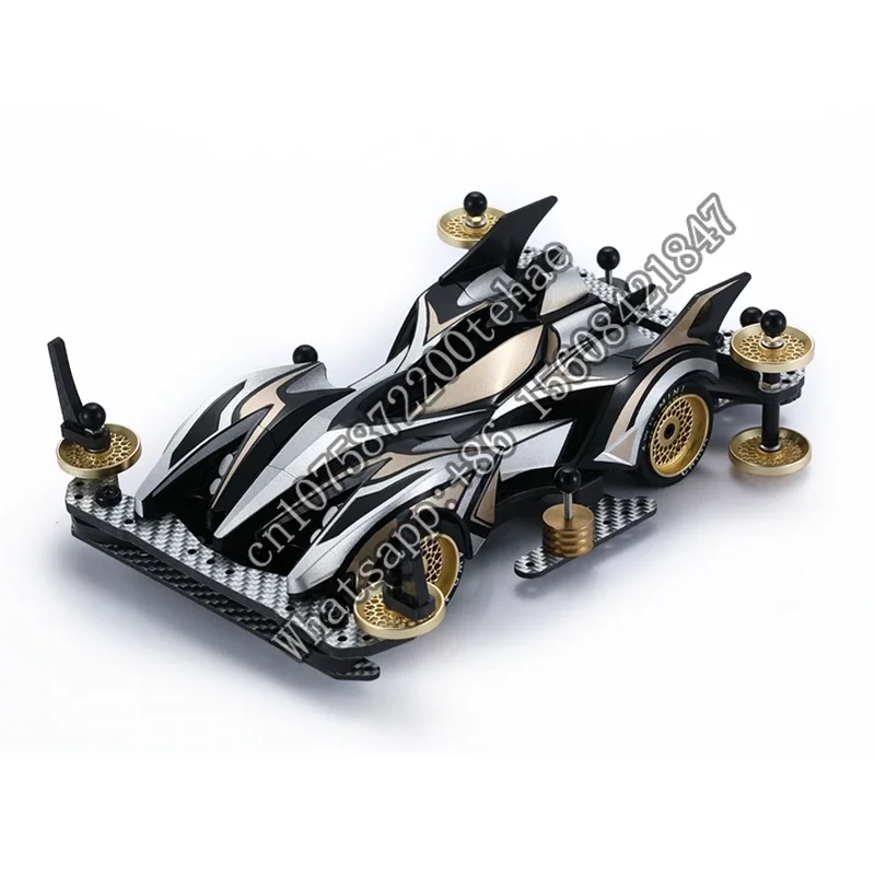 Tamiya 19446 Refitted Racing Cars Great Blast Sonic with AR Chassis Cool Siver/Golden 1/32 Scale Mini 4WD Car Set