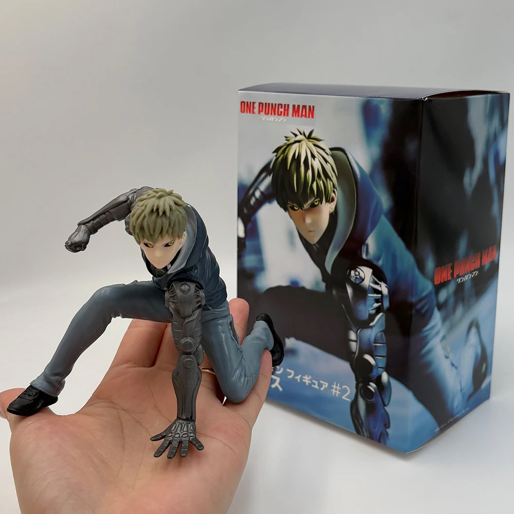 Anime ONE PUNCH-MAN Genos Figure Pvc Model Anime Desktop Ornaments