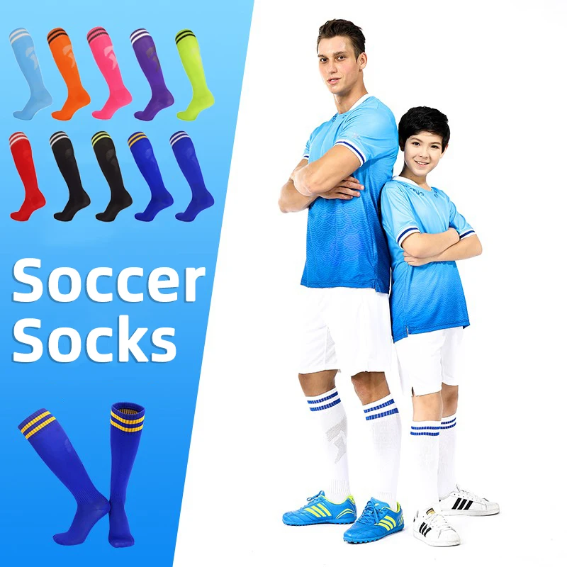 

22 цвета, Спортивный футбол, Европейский футбол, футбольный клуб, высокие тренировки, беговые длинные чулки, полотенце, нижние носки