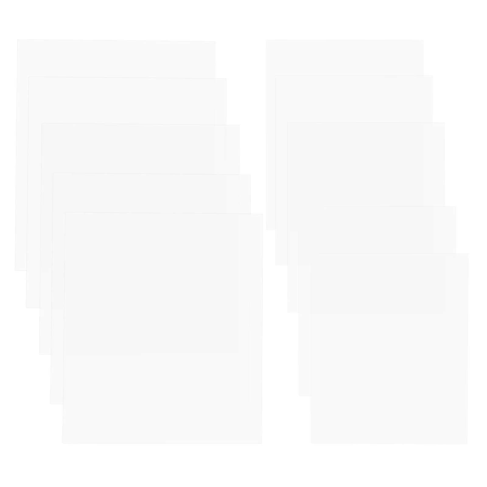 10pcs Clear Welding Lens Replacement High Transparency Pc Welding Hood Protection For Sparks Shield Professional Welder