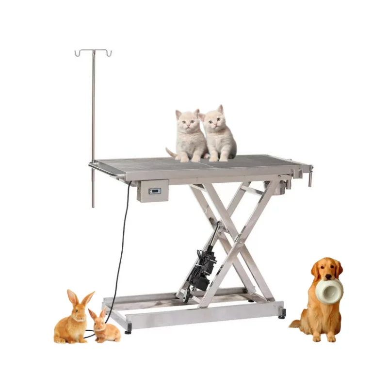 

Quality Veterinary Bed 304 Stainless Steel Animals Electrical Surgical Operating Table Electric Pet Operating Table for dog cat