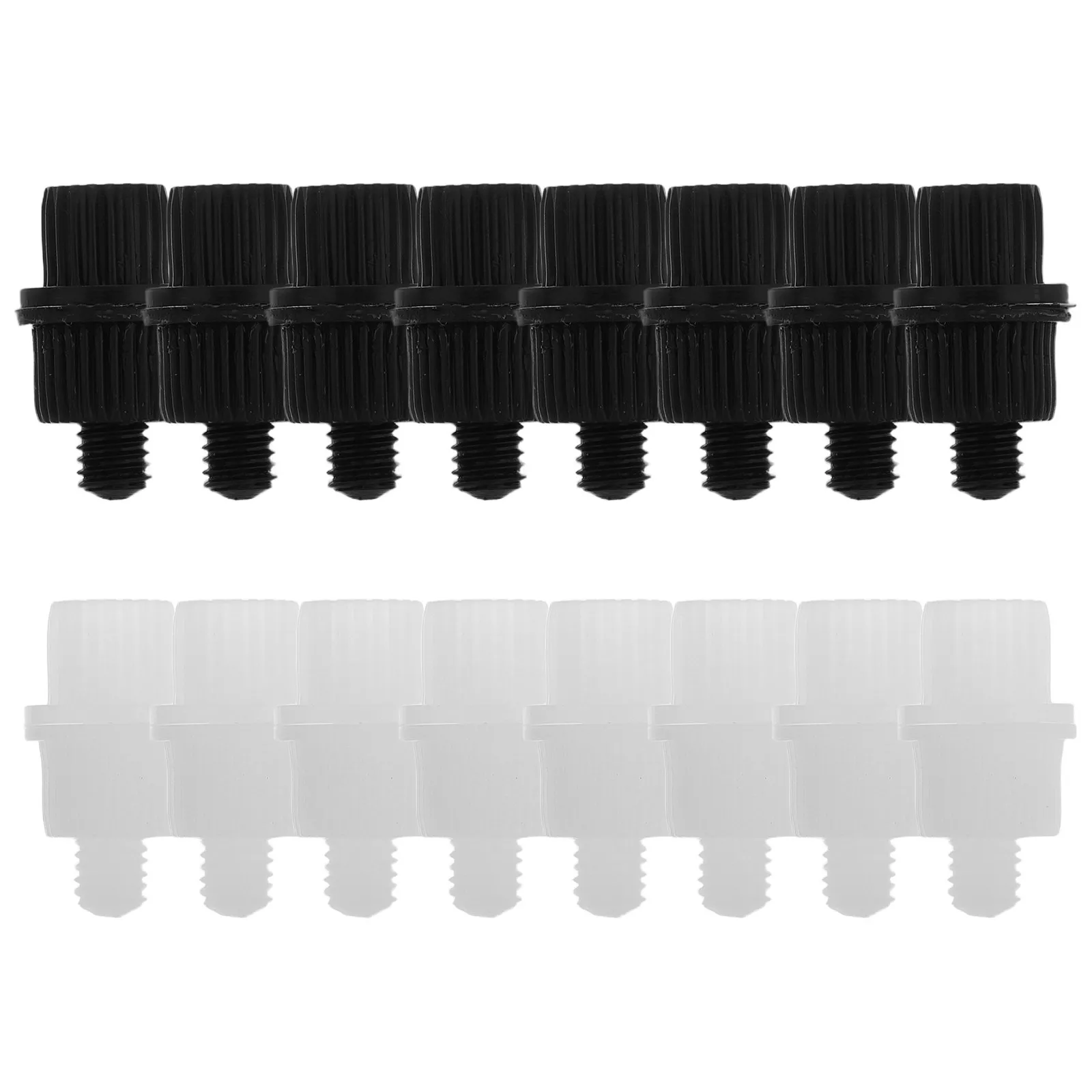 16Pcs Motorcycle License Plate Fasteners Nylon Screws Bolts Nuts Fade Resistant Strong Hold Sleek Look Quick Mounting License