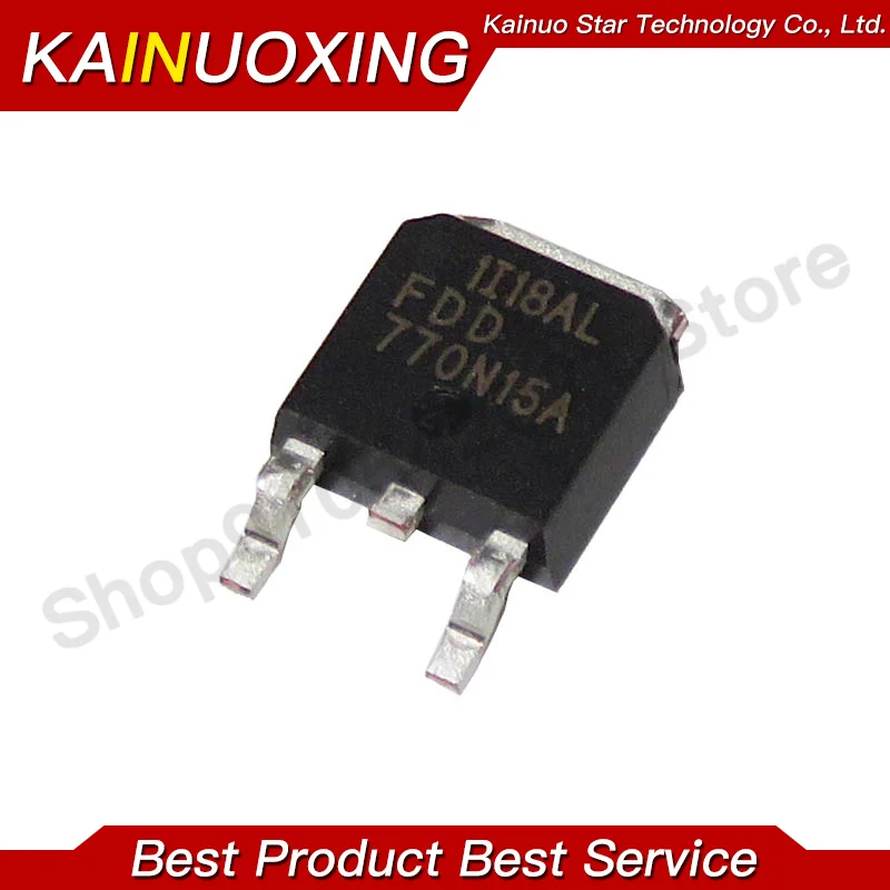 10pcs FDD770N15A TO-252 FDD770N15 TO252 770N15A SOT 150V 18A new and original