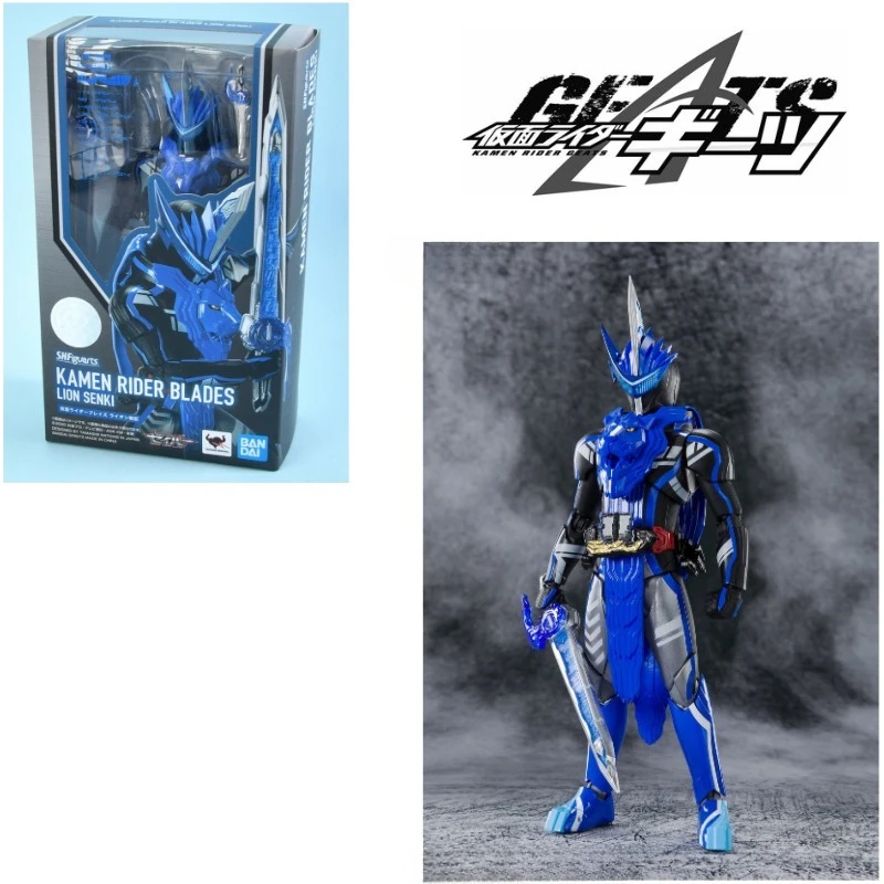 

In stock Kamen Rider Sword Edge Lion Battle labbubu shoes Mecha model collect Holiday Gifts Decorations Ornaments studio Figure