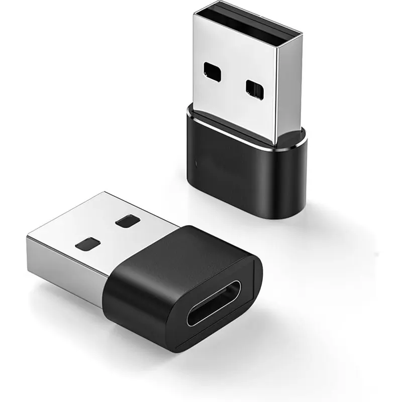 USB Male naar USB-C Adapter Snelle Oplading Gegevensoverdracht OTG Functie voor iPhone 15/14/13 Plus Pro Max (2/4-pack) - afbeelding 2