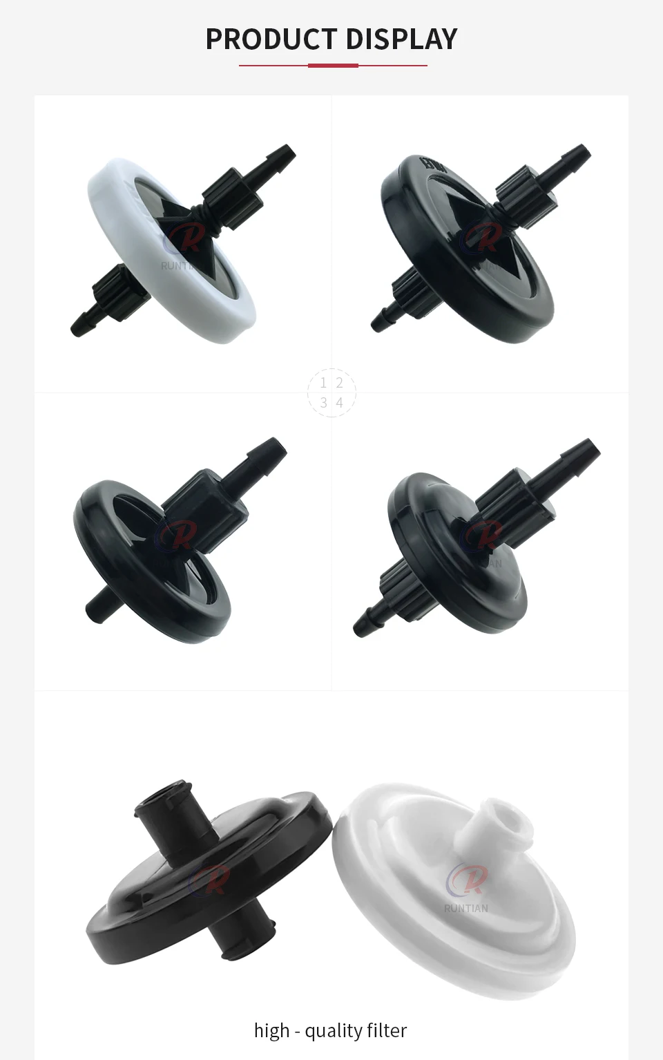 10 Stück Tintenfilter für Lösungsmittel-Tintenstrahldrucker, 10 μm Filter für Flora Allwin Myjet Liyu Infiniti 20 Mikron UV-Scheiben-Tintenfilter – Detail 4