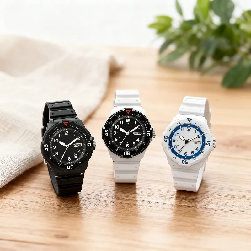

Модные спортивные студенческие часы, повседневные часы с ночником, водонепроницаемые многофункциональные мужские и женские кварцевые часы 50 м, вращающийся циферблат