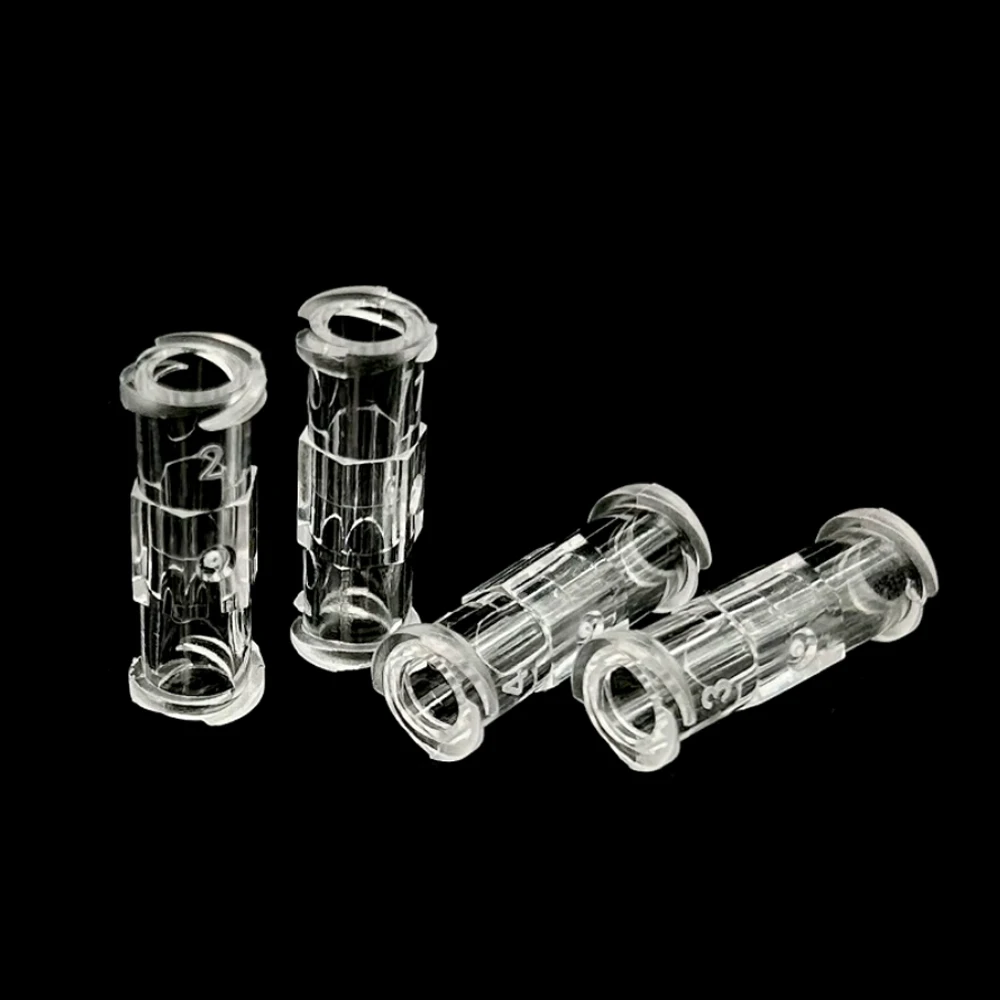 

10-50 шт., соединитель с резьбой Люэра, прозрачный шприц, двухсторонний соединитель, стерильная муфта, одноразовая, прямая