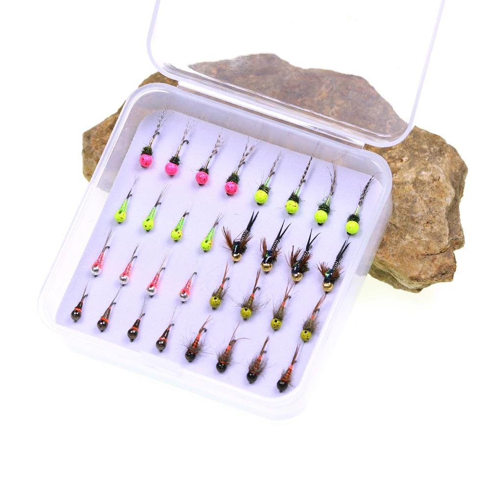 Moscas para pesca con mosca Vtwins – Kit tungsteno para trucha - imagen 2