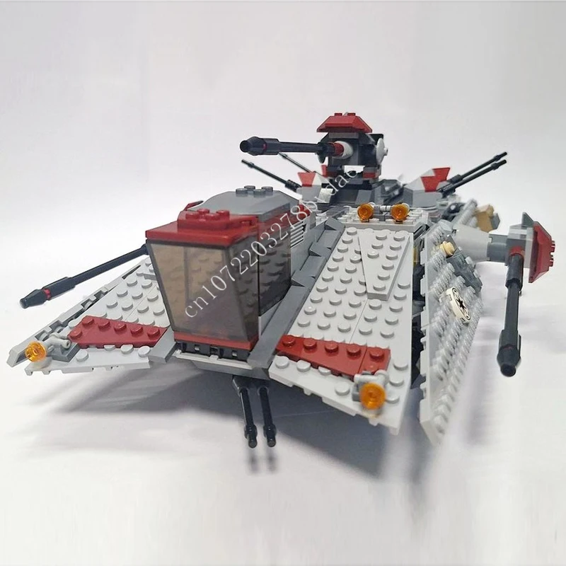 1012 pièces Compact assaut Transport espace militaire MOC UT-AT bataille puzzles Architecture anniversaire assemblage cadeau de noël enfants âge