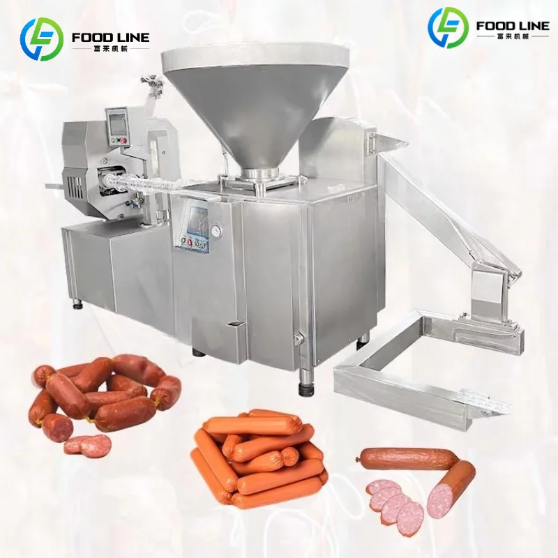 Customized Embutidora Para Chorizo Professional Salami Make Sausage and Banger Stuffer Linker Fish Machine Set Automatic