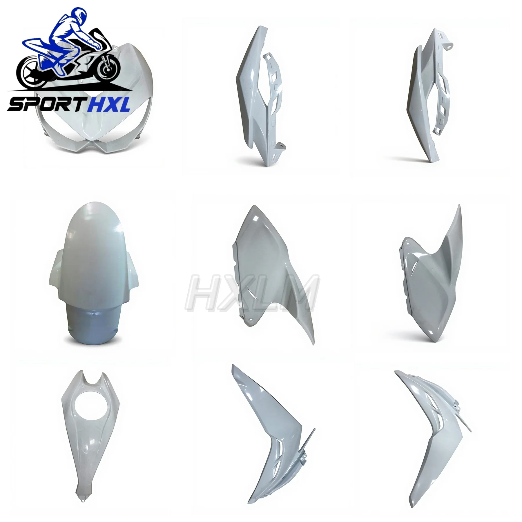 Racing Style Motor Bike Front Upper Fairing Headlight Cowl Nose Z1000 Fits Kawasaki 2014 2015 2016 2017 2018