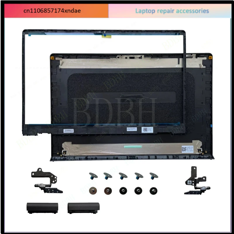 For  Dell Inspiron 15 3511 3510 3515 3520 Laptop Case LCD Back Cover Bezel Hinges
