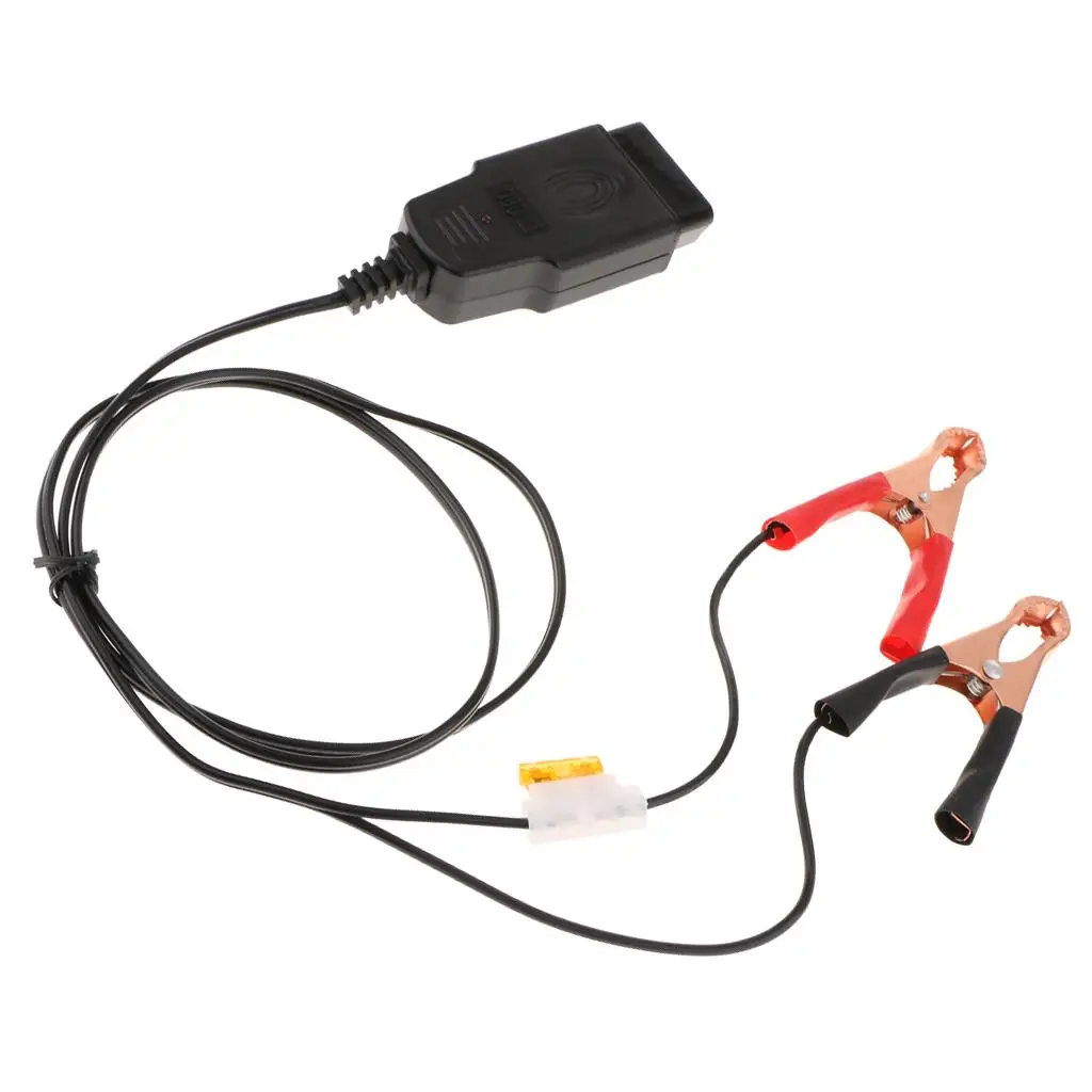 Fonte de alimentação de emergência do carro, 12v, b3-030 obd2, memória do ecu, bateria, grampos