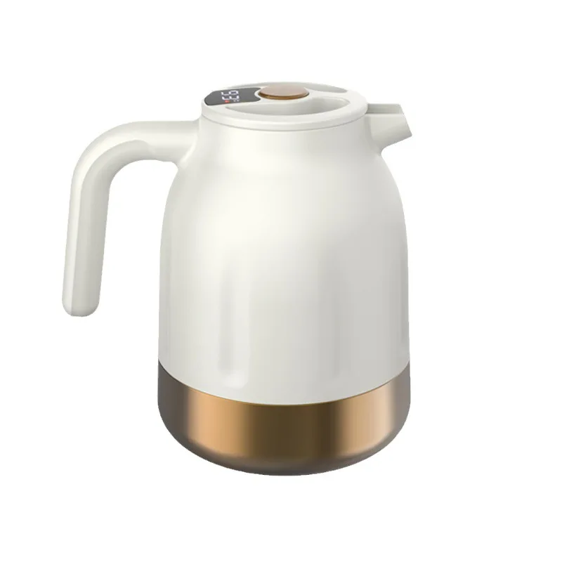 New Large Capacity White Tea Stew Teapot Thermos Pot 316 Stainless Steel Kettle Household Hot Water Pot Vacuum Flask