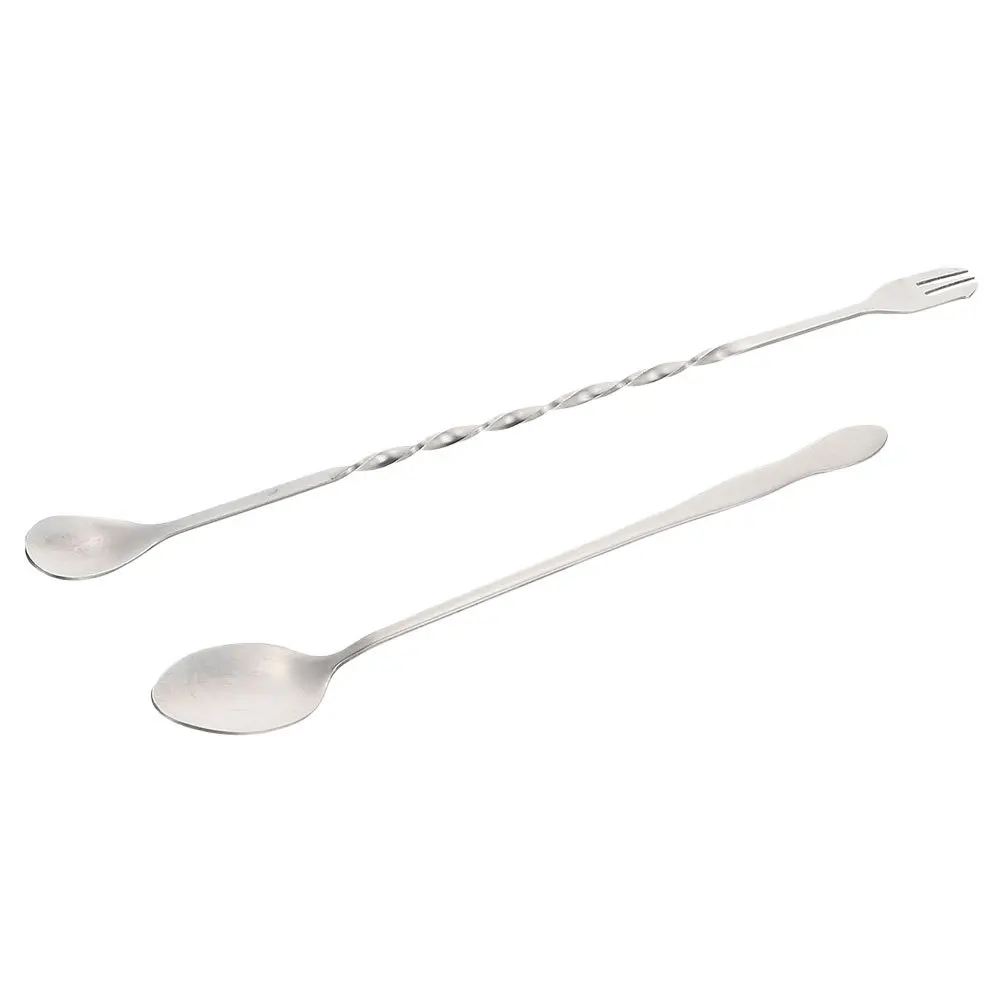

2pcs Cocktail Stirring Sticks Reusable Food-Grade Mixing Rods For Coffee Drinks Cold Heat Resistant Lightweight Swizzle Sticks