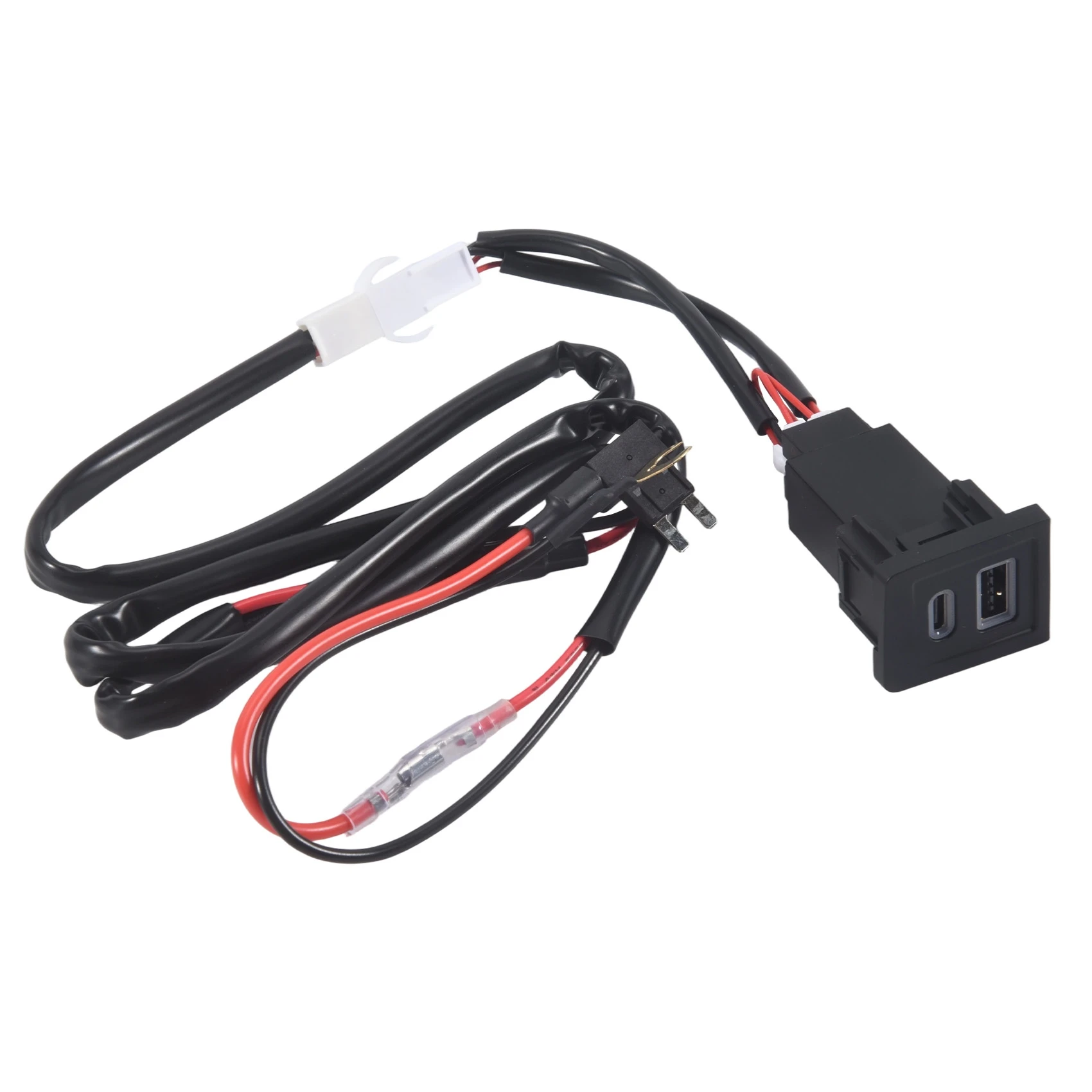 Eco-Friendly Car USB PD Quick Charge QC3.0 Phone Charging Adapter Outlet For Multivan T5 2003-2015