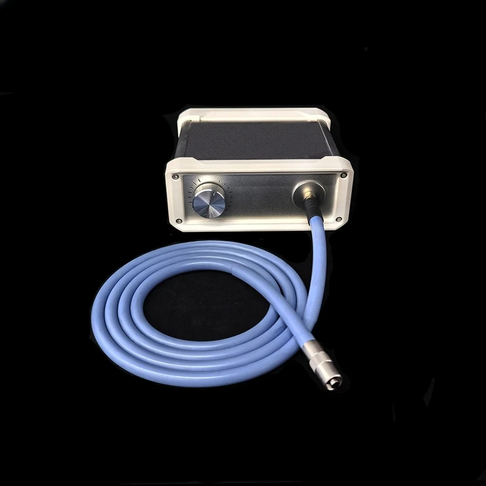 MINI Portable Pet Otolaryngology Endoscope Optical Microscope Light Source and Cable Adjustable 50W 100W