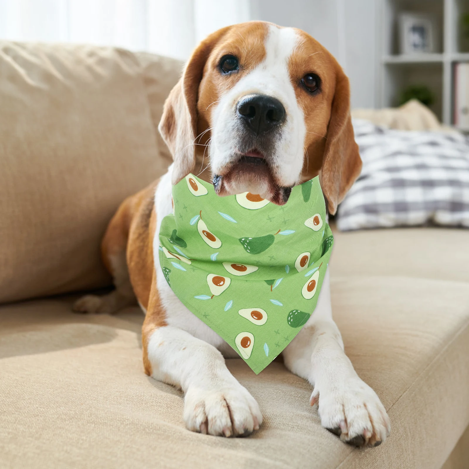 

Summer Pet Scarf Dog Bandana Triangle Polyester Cooling Small Dogs Easy Dry Birthday Dog Accessories