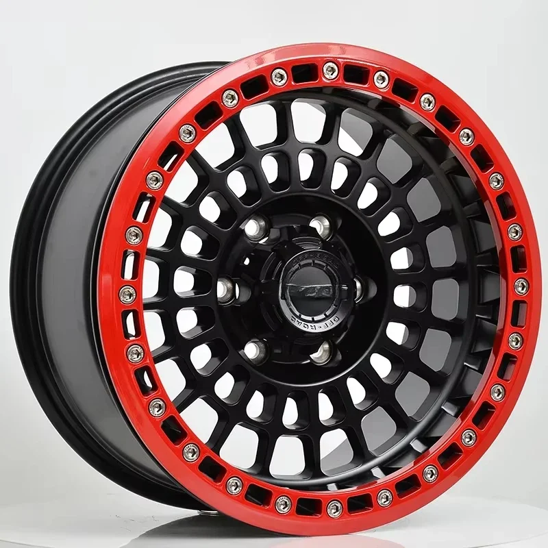 

-for 4x4 Off-road Concave Forged Wheels Fit Rims16x7J 18 20 Inches 5x165.1 Black Off Road Alloy Wheels Flrocky GU