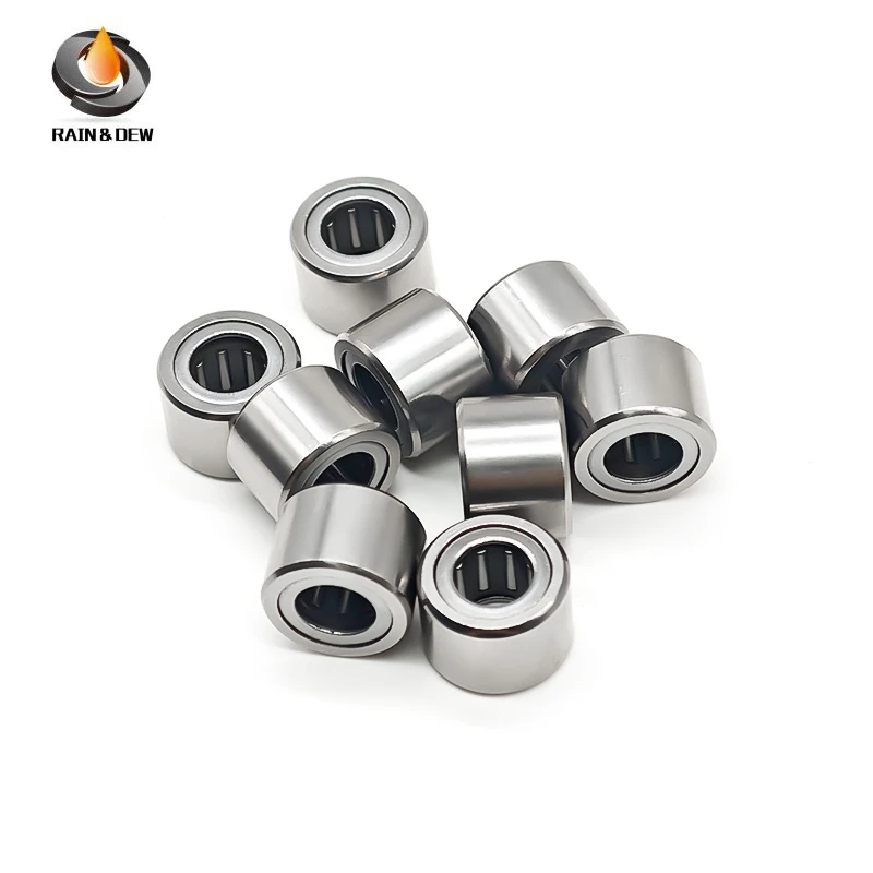 4 قطعة NK7/10 7x14x10mm تحمل الصلبة طوق محمل ذو بكرات إبرية محامل دون محامل الحلقة الداخلية NK7/10
