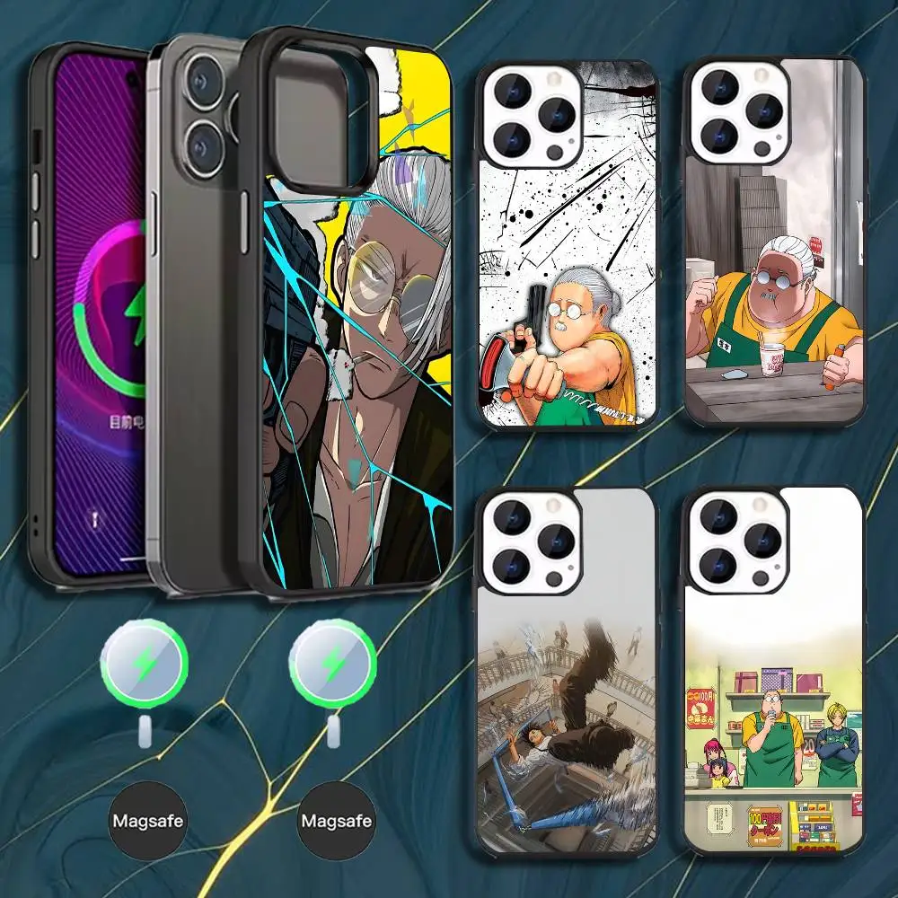 

Sakamoto Days Anime Phone Case For iPhone 17,16,15,14,13,12,11,Pro,Max,Plus,Mini,Magsafe,Magnetic Wireless Charging Case