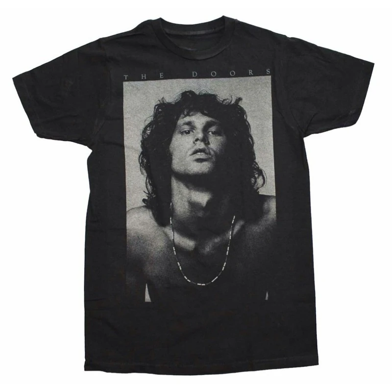 Jim Morrison The Doors - Camiseta clásica retro de manga corta