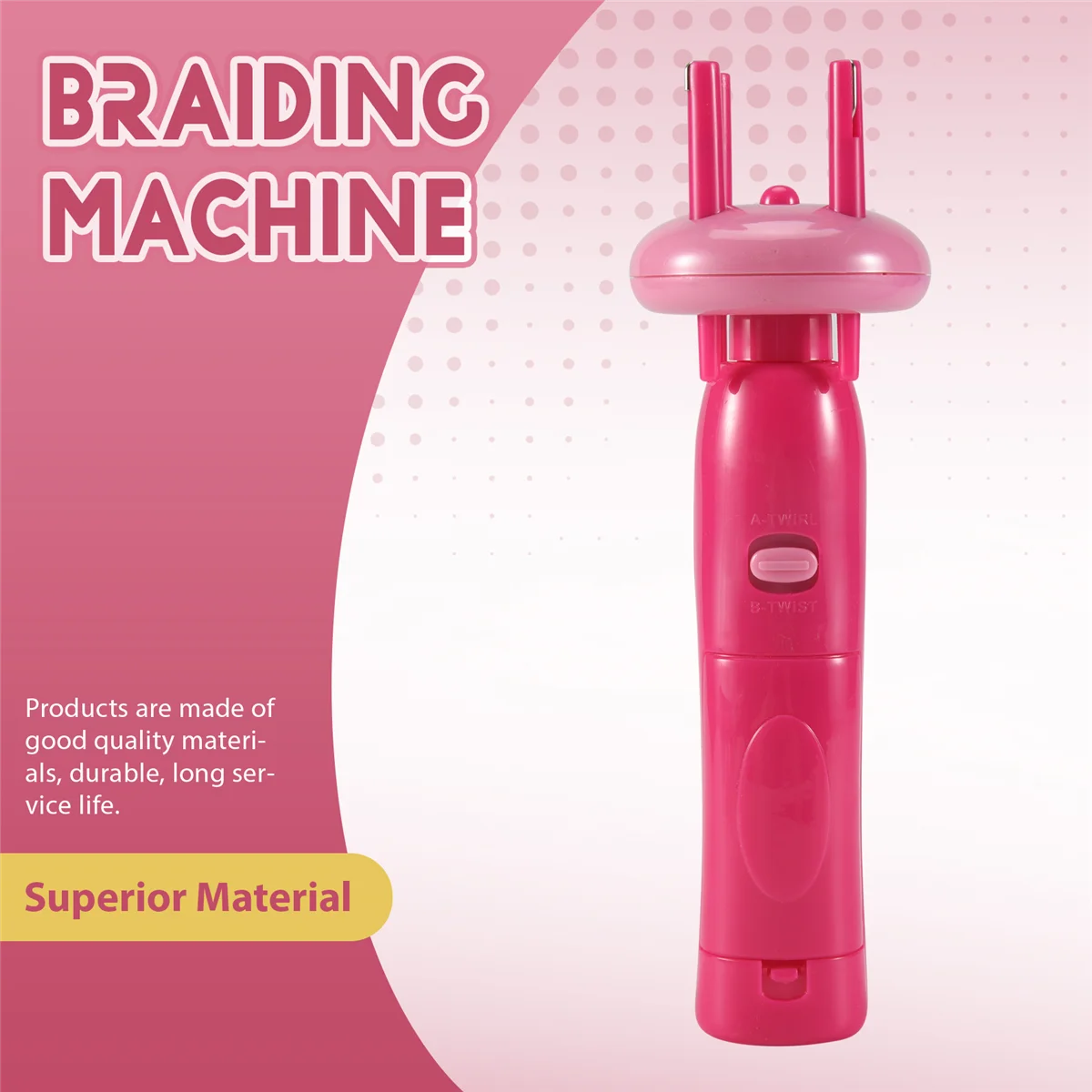 HOT Women Portable Electric Automatic Diy Hairstyle Tool Braid Machine Hair Weave Roller Twist Braider Device Kit