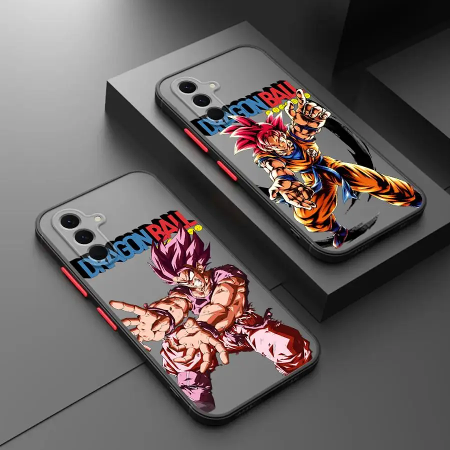 Чехол для телефона Japan Dragon Ball Son Goku для Samsung Galaxy A73 A54 A25 A26 A52 A56 A34 A35 A36 A21s A53 A22 A24