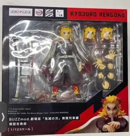 Original Buzzmod 1.0 2.0 Demon Slayer Kyojuro Rengoku Kyoujurou Action Figures Anime Figura Pvc Model Toys Gifts In Stock