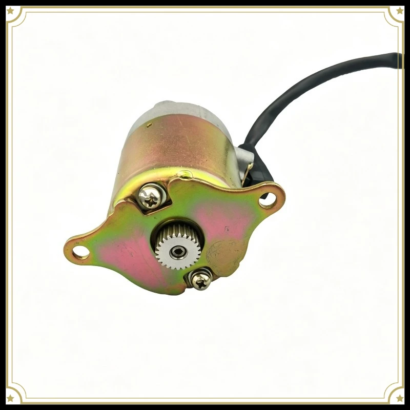 For GY6 125/150/180/200 Engine Starter Motor, Single Wire Scooter ATV Replacement