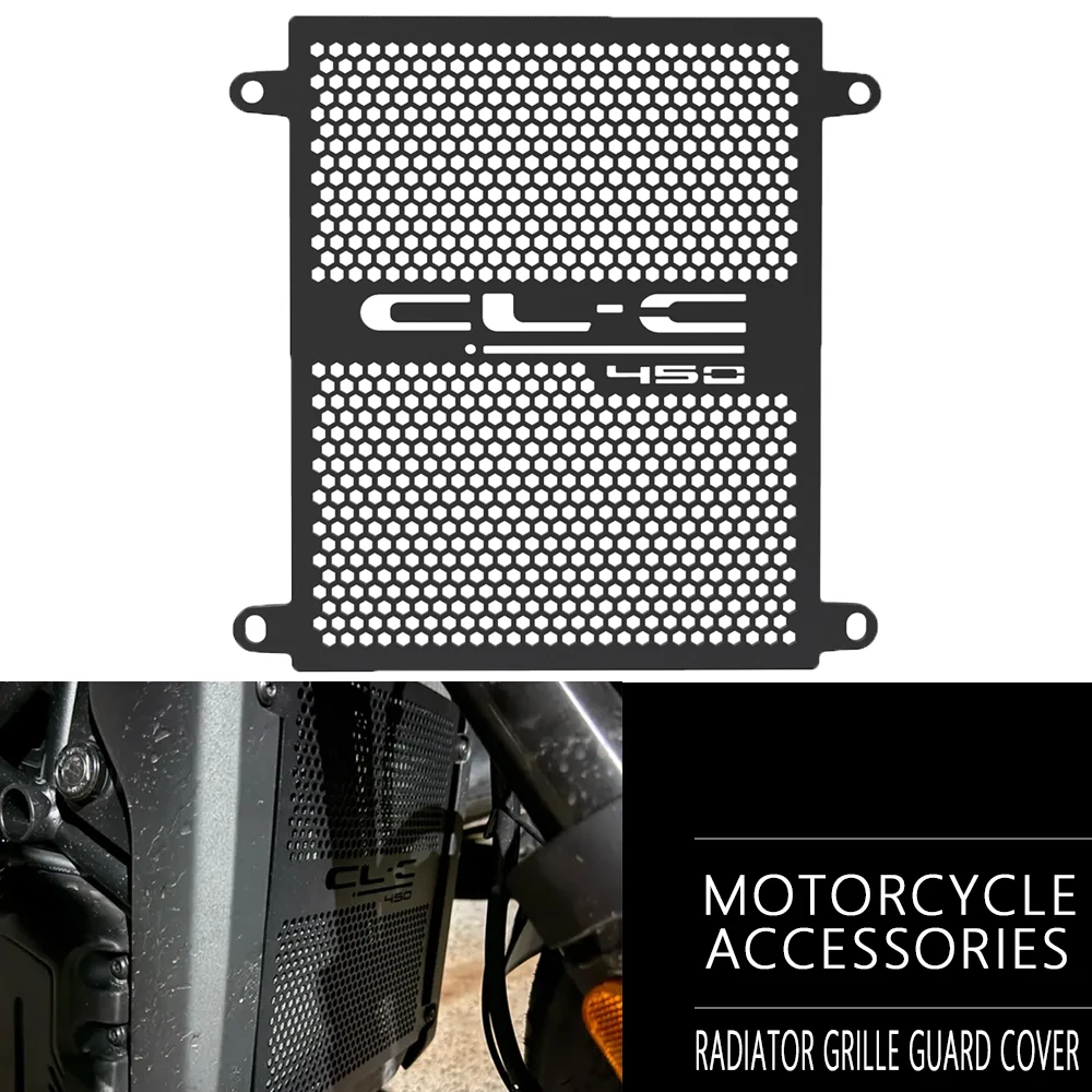 

FOR CFMOTO CLC 450 450CL-C Bobber CL-C 450 CLC450 2023 2024 2025 Motorcycle Radiator Water Cooler Grille Guard Cover Protector