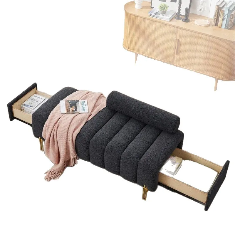 

Табурет для переобувания с ящиками для хранения, тумба для обуви, скамья-тумба для прихожей