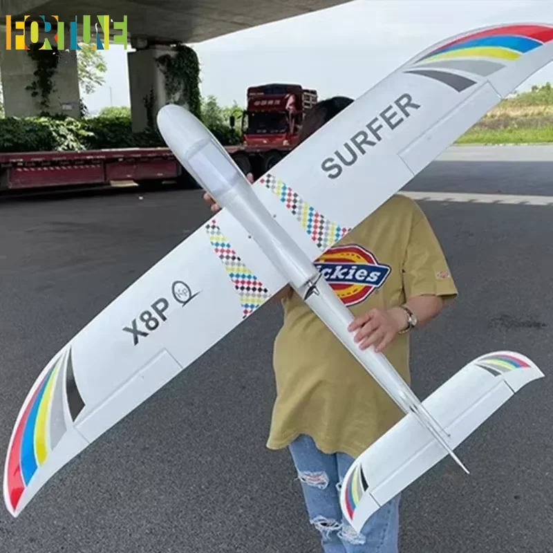 

Sky Surfer X8 Drifter 1400 мм с фиксированным крылом, модель самолета с дистанционным управлением, портативный пенопластовый планер начального уровня, съемное крыло, подарок