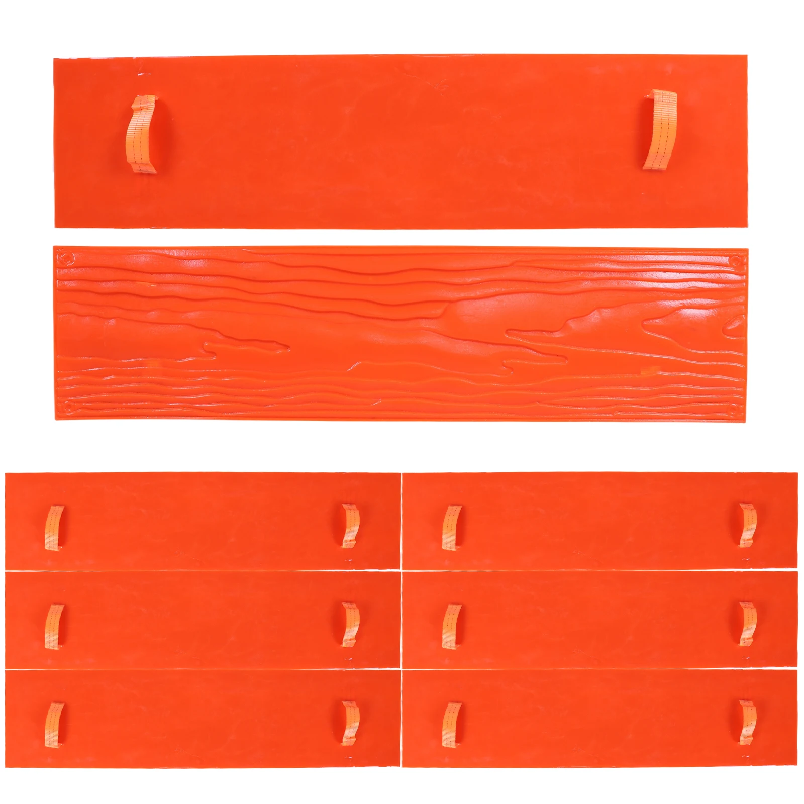 122x31cm suelo de madera realista sellos de hormigón estera de textura de hormigón de poliuretano textura de madera moldes de hormigón estera