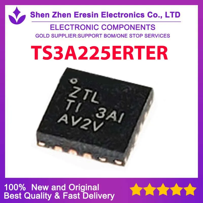 

Free shipping 5PCS/LOT TS3A225ERTER QFN16 New and original