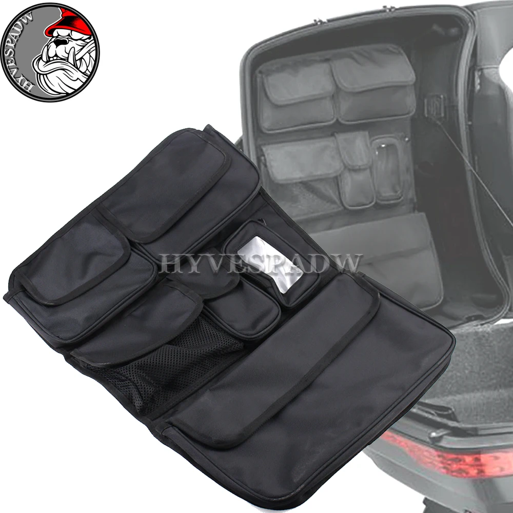 

Motorcycle Tour-pack Lid Adjusted Liner Pocket Storage Organizer Saddle Tools Bags For Harley Touring Street Glide