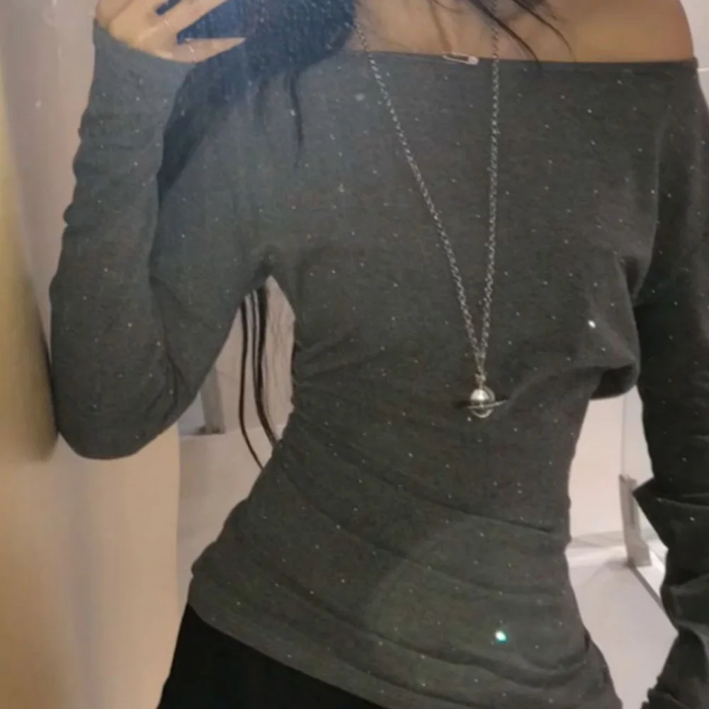 Neues, heißes Mädchen-Mode-Top, Bluse, Länge 61,5–64,5 cm, lässiges Mode-Top für alle Jahreszeiten, Basic-Stil, bequeme Passform