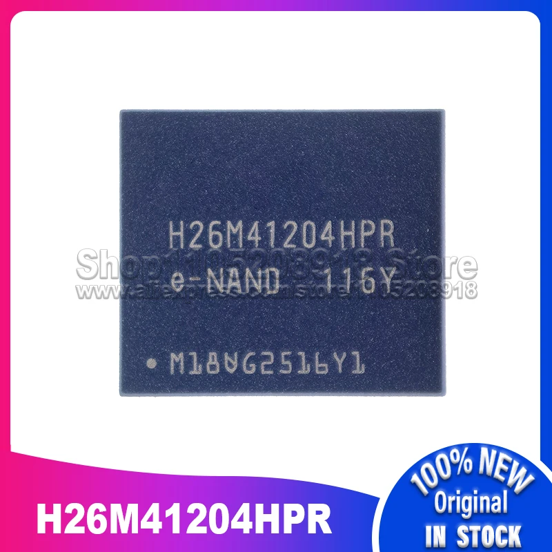 

5 шт./лот H26M41204HPR 8 ГБ 5,1EMMC BGA-153 100% новый оригинальный запас