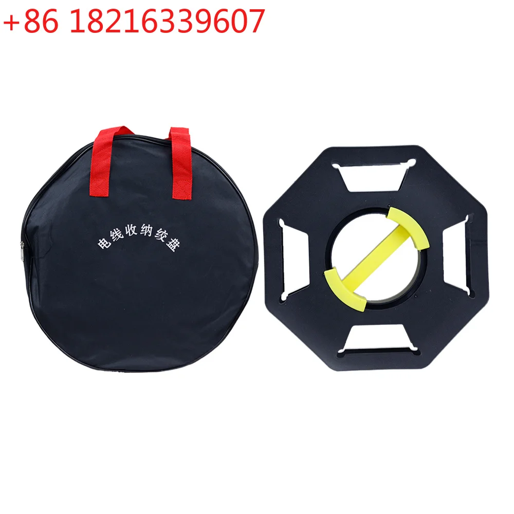 YAO Outdoor Cable Tidy Reel 25M Storage Reel Wire Extension Tidy Frame Roll Up Stand for Caravan Yacht RV Cable Storage