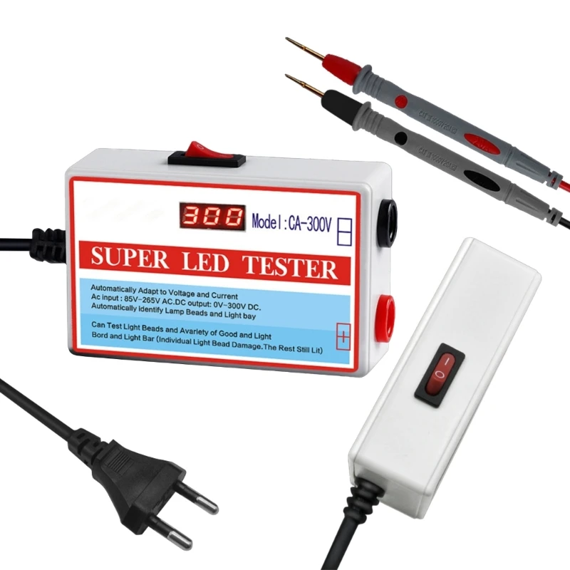 Multipurpose LED Lamp Backlight Tester LED Strips Beads Test Tool Measurement Instrument for LED Light Drop Shipping