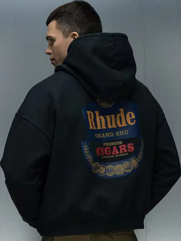 

Американская толстовка с капюшоном и принтом в стиле High Street Wild Palm Tree Totem Engli, модная хлопковая толстовка с длинными рукавами