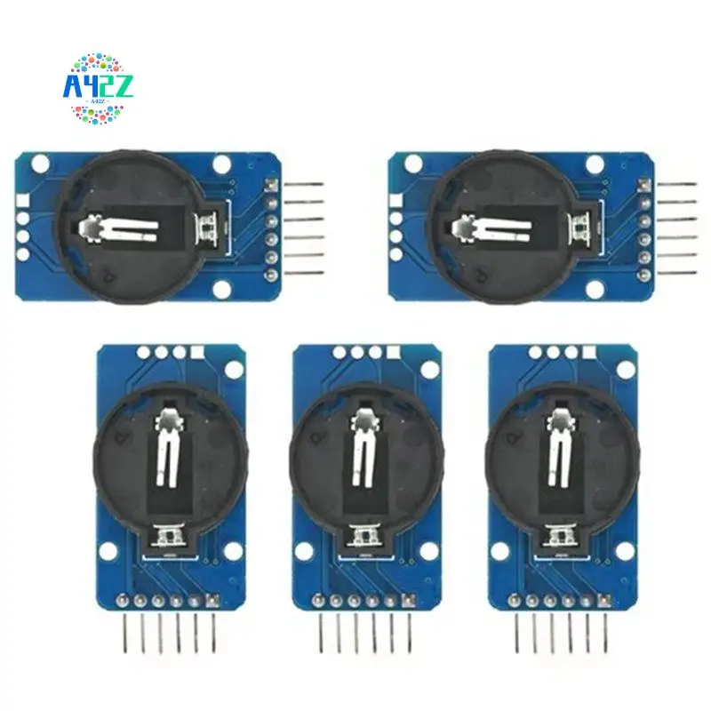 A42Z-5Pcs DS3231 AT24C32 RTC Module DS3231SN Memory Module Precision Clock Module Real Time Module 3.3V 5V For Raspberry Pi