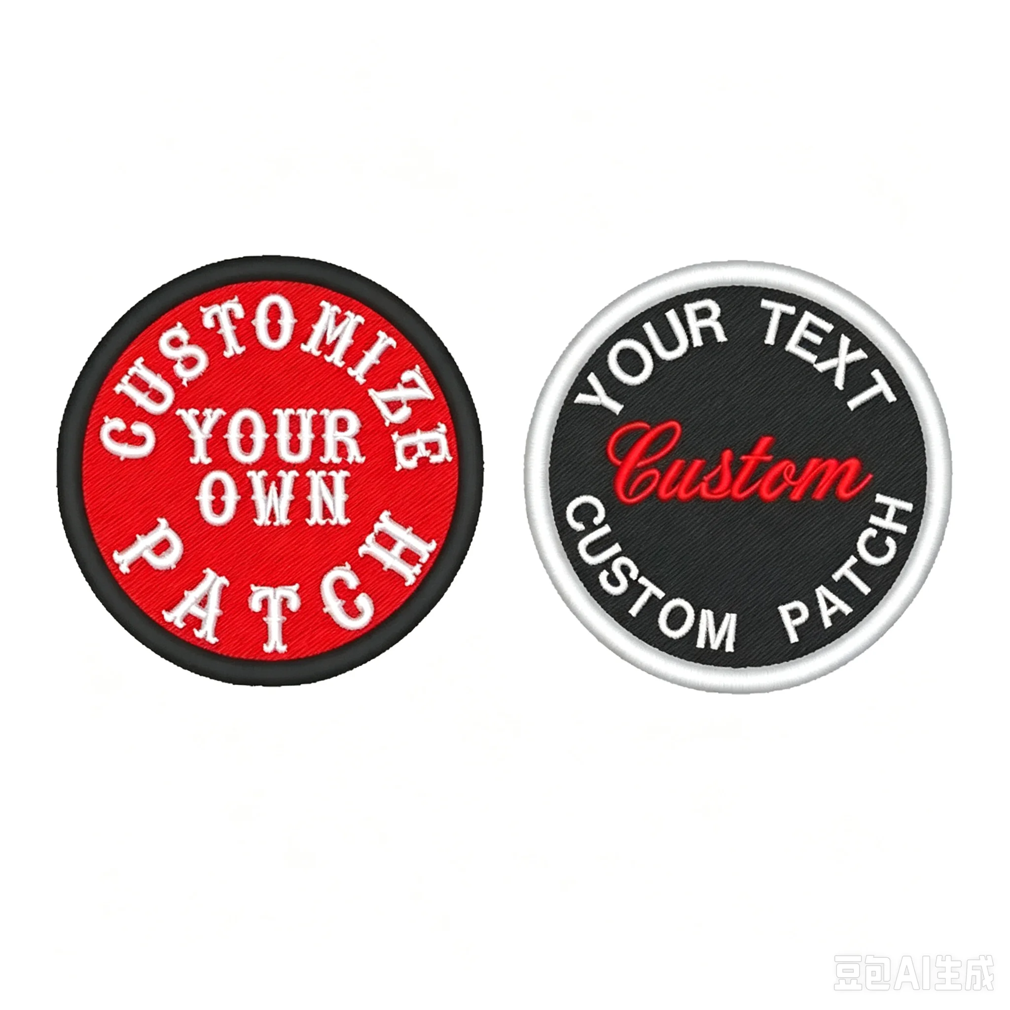 Custom Embroidered Patches For Clothes Personalized Iron On Patch Embroidery Name Logo For Team Brand Company Uniform Decor DIY