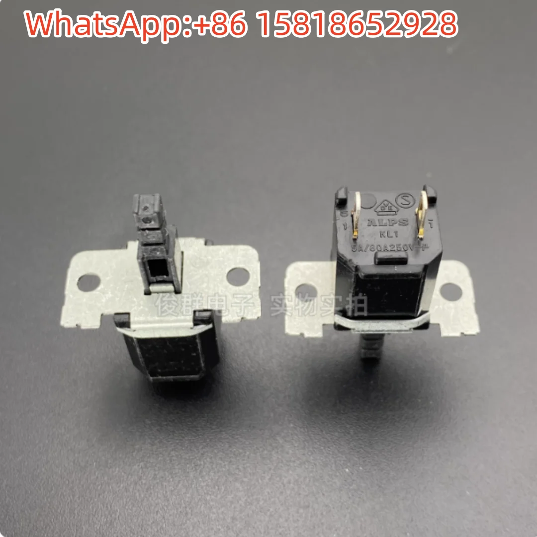 2pcs ALPS Japan SDKLA10100 KL1 Self Locking Key Switch TV-5 with Locking Power Push Switch 5A Button