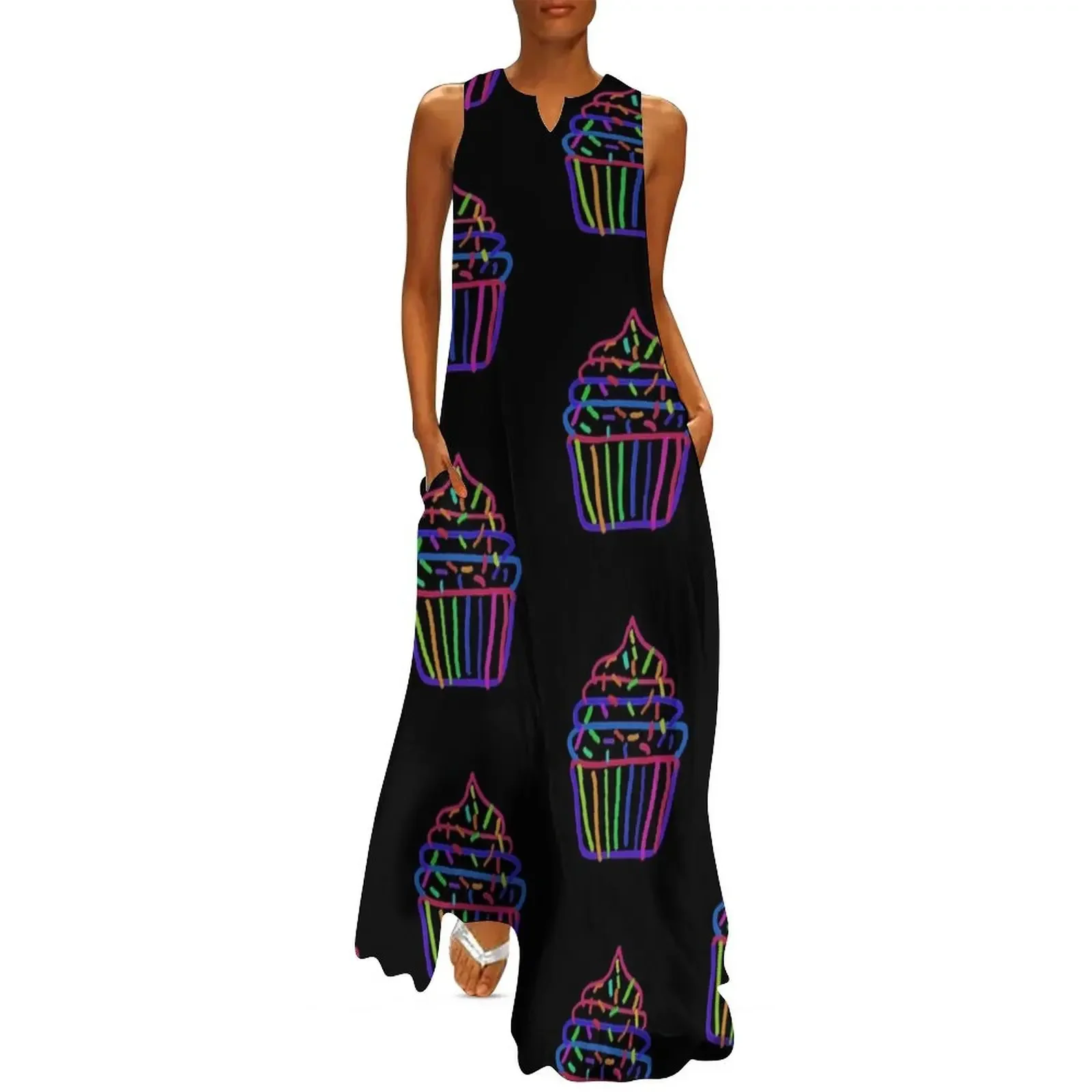 

Stella’s cupcake Long Dress cute dress ladies dresses for special occasions Women's clothing prom dresses Dress