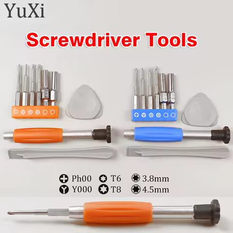 1Set Triwing Screwdriver Kit Disassembly Openning Tools Game Machine Tools For Gameboy GBA PS4 N64 NGC SNES 3DS PSP Repair Set