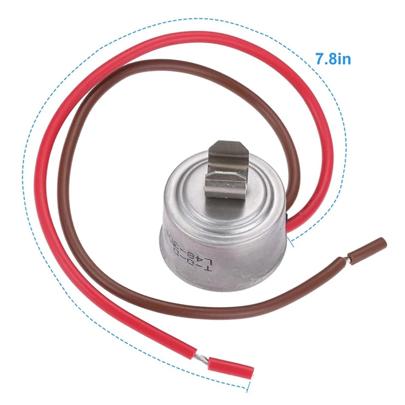 Il termostato di sbrinamento del frigorifero Hot 4387503 sostituisce WP4387503 343917 61002113 PS11742474 AP6009317 per Whirlpool, Kenmore